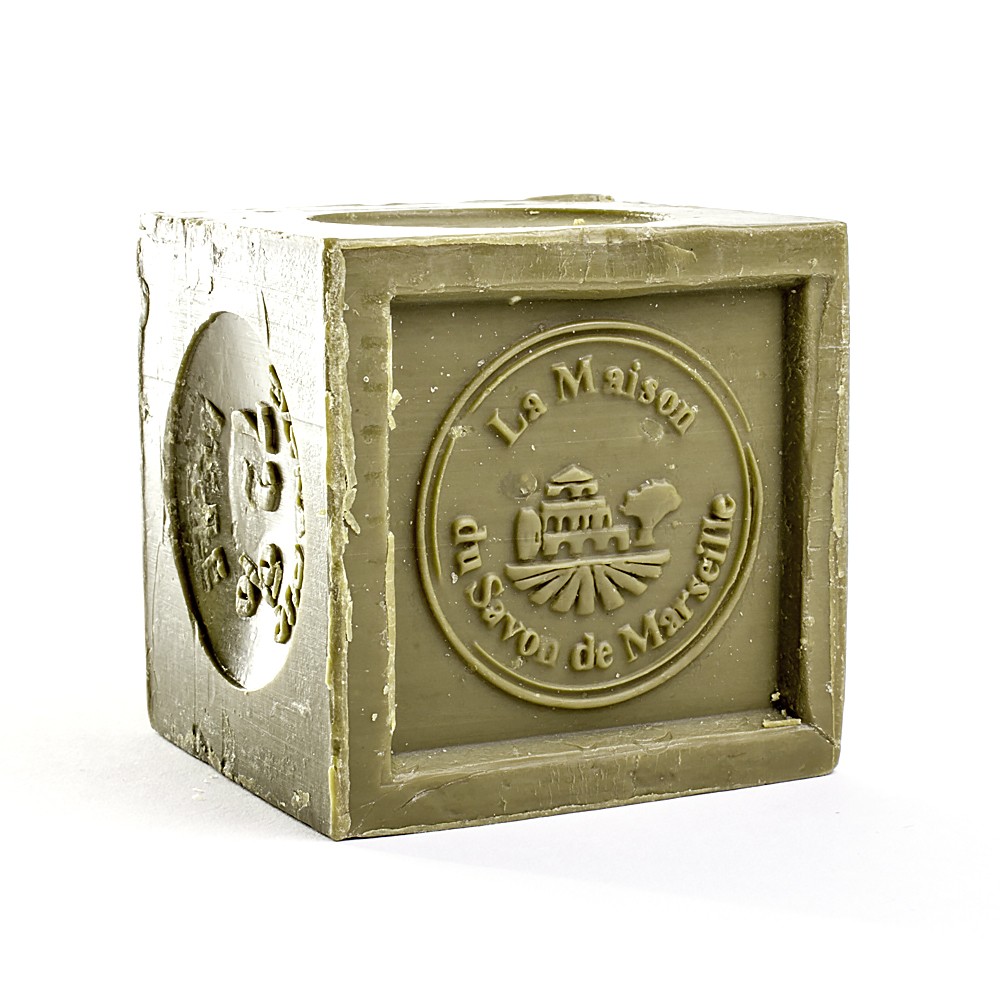 Véritable Cube de savon de Marseille sans huile de palme - 100g